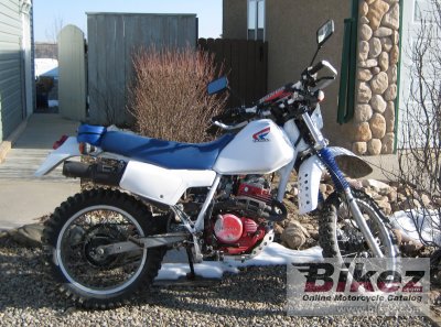 1986 Honda XL 350 R (reduced effect) photo